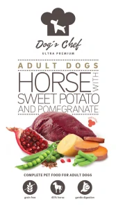 Dog’s Chef HORSE WITH SWEET POTATO & POMEGRANATE 12kg