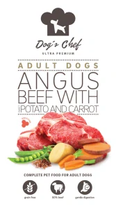 Dog’s Chef  ANGUS BEEF WITH SWEET POTATO & CARROT 15kg