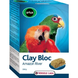 VL Orlux Clay Bloc Amazon River- ílová tehla pre väčšie papagáje 550 g