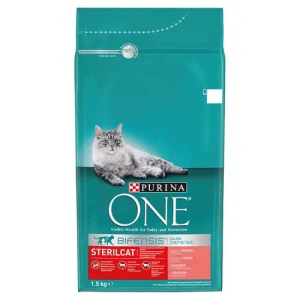 PURINA ONE 1,5kg Sterilcat s lososom a pšenicou