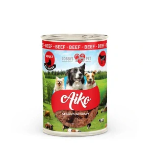 COBBYS PET AIKO Adult 415g hovädzia konzerva pre dospelé psy
