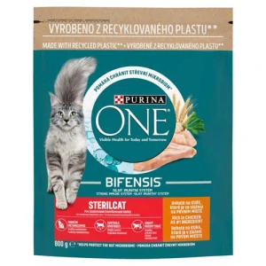 PURINA ONE 800g Sterilcat s kuracím