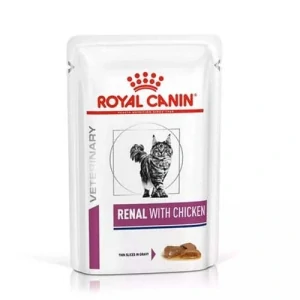 ROYAL CANIN VHN CAT RENAL CHICKEN kapsička 85g vlhké krmivo pre mačky s kuracím mäsom pre mačky pri chronickom ochorení obličiek
