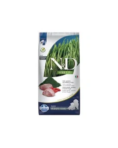 Farmina N&D pes Spirulina (GF) puppy medium & maxi, lamb 7 kg