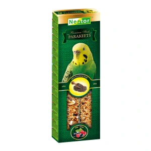 NESTOR PREMIUM STICKS tyčinky pre andulky 2ks pečené v chlebovej peci 85g