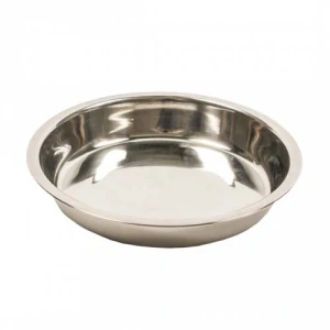 DUVO+ Plytká nerezová miska pre šteňatá 20cm 740ml