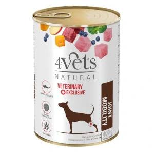 4Vets NATURAL VETERINARY EXCLUSIVE JOINT MOBILITY 400g pre psov na kĺby a mobilitu