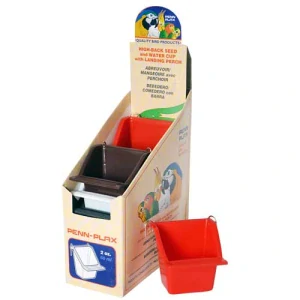 PENN PLAX Krmítko plastové závesné  60ml 8x6x8cm
