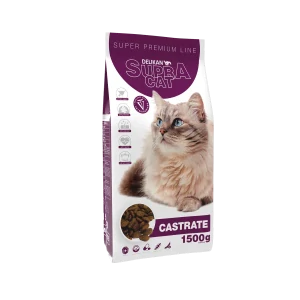 DELIKAN SUPRA CAT Castrate 1,5kg Kompletné krmivo pre sterilizované mačky