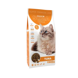 DELIKAN SUPRA CAT Tuna 1,5kg Krmivo pre dospelé mačky s tuniakom