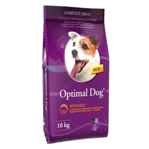 DELIKAN OPTIMAL DOG - beef 23/10 10kg Kompletné krmivo pre psov s nízkou záťažou s prídavkom hovädzieho mäsa