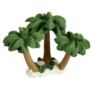 ZOLUX Dekorácia Ostrov s 3 kokosovými palmami  NANO 13,5x10x9,5cm