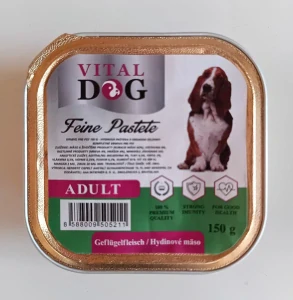 Mäsko v želé pre psov hydina 150g