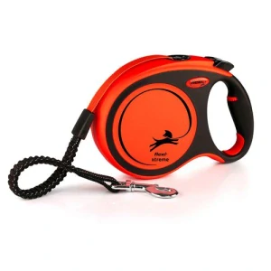 flexi Xtreme L popruh 8m, oranžová do 65kg s pružným Soft-Stop pásikom