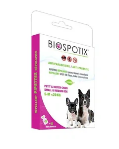BIOGANCE Biospotix Dog spot-on SM s repelentným účinkom 5 x 1 ml (do 20 kg)