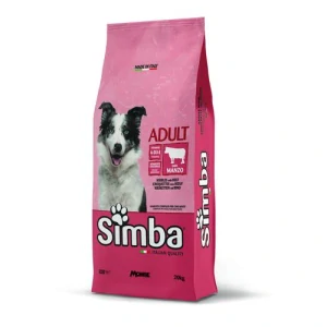 MONGE SIMBA Dog Beef 20kg kompletné suché krmivo pre dospelých psov s hovädzím mäsom