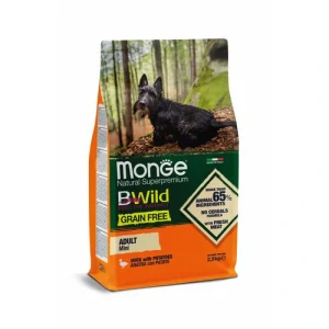 MONGE BWild Grain Free Mini Adult 2,5kg