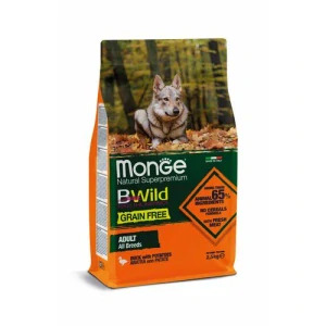 MONGE BWild Grain Free Adult All Breeds 2,5kg 