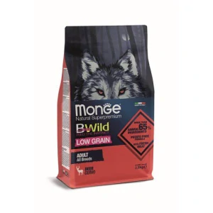 MONGE BWild Low Grain Adult All Breeds 2,5 kg