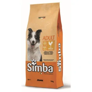 MONGE SIMBA Dog Chicken 10kg kompletné suché krmivo pre dospelých psov s kuracím mäsom