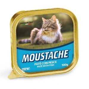MONGE MOUSTACHE Cat Pate ryba 100g pre dospelé mačky