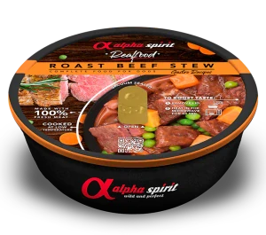 Alpha Spirit Dog Realfood - Hovädzí guláš 280g