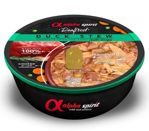 Alpha Spirit Dog Realfood - Kačací guláš 280g