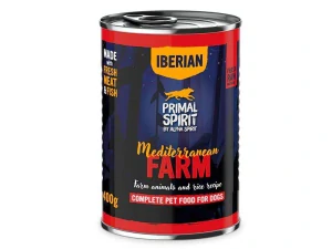 Primal Spirit Dog Iberian - Mediterranean Farm 400g