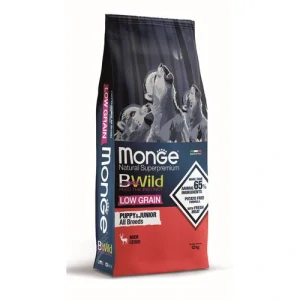 MONGE BWild Low Grain Puppy & Junior 12kg