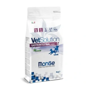 MONGE VetSolution Dog Gastrointestinal Puppy 5kg diétne suché krmivo pre šteňatá na zníženie akútnych porúch črevného vstrebávania