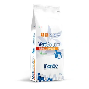 MONGE VetSolution Dog Renal and Oxalate 12kg diétne suché krmivo pre psov na podporu funkcie obličiek v prípade chronického zlyhania obličiek