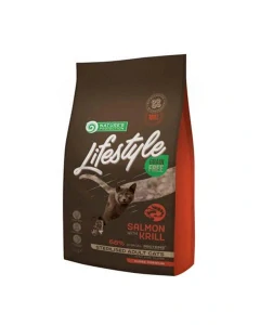 Natures P Lifestyle cat adult sterilised salmón & krill 1,5 kg
