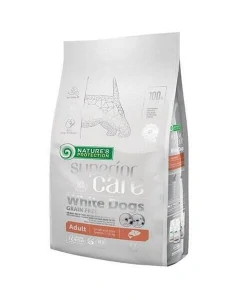 Natures P Superior care white dog GF adult salmon small&mini 1,5 kg
