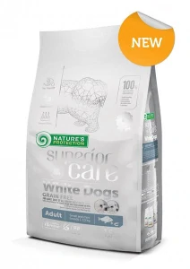 Natures P Superior care white dog GF adult white fish small&mini 1,5 k