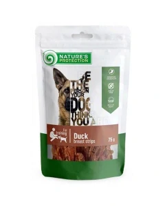 Pamlsok Natures P Snack pes duck breast strips 12x75 g