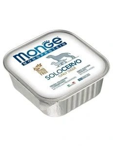 MONGE Monoprotein Adult Deer 150g paštéta čisto jelenie pre dospelé psy