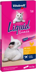 Vitakraft Liquid Snack kura-taurín 6x15g