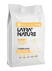 Larra Nature Puppy pre všetky plemená – Biela Edícia 10 kg