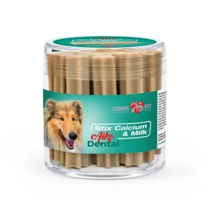 DENTAL Stix 6,4cm calcium & milk 220g