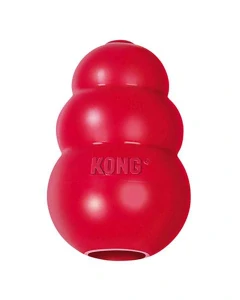 Hračka Kong Dog Classic Granát červený, guma prírodná, M 7-16 kg
