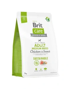 Brit Care pes Sustainable Adult Medium Breed 3 kg
