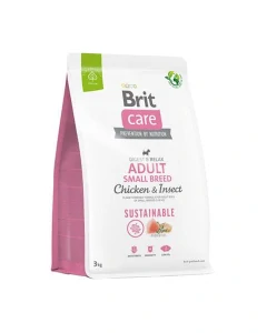 Brit Care pes Sustainable Adult Small Breed 3 kg