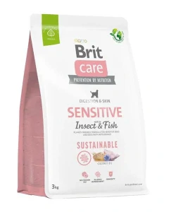 Brit Care pes Sustainable Sensitive 3 kg