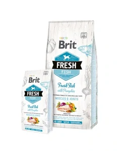 BRIT Fresh Adult Large ryba s dýňou 2,5 kg