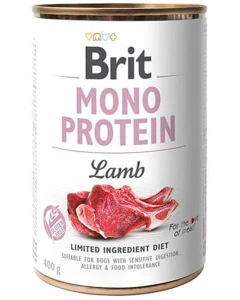 Brit Mono Protein Lamb 400 g konzerva