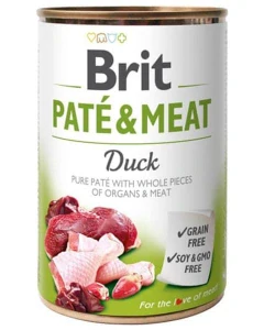 Brit Paté & Meat Duck 400 g konzerva