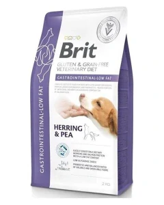Brit Veterinary Diets GF pes Gastrointestinal-Low fat 2 kg