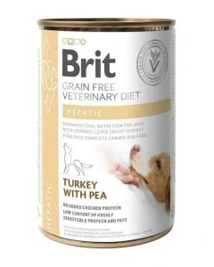 Brit Veterinary Diets GF pes Hepatic 400 g konzerva