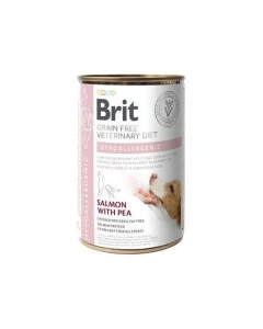 Brit Veterinary Diets GF pes Hypoallergenic 400 g konzerva