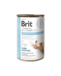 Brit Veterinary Diets GF pes Obesity 400 g konzerva